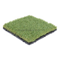 Artificial Grass Tile Interlocking Deck Tile Grass DIY Portable Flooring Tile